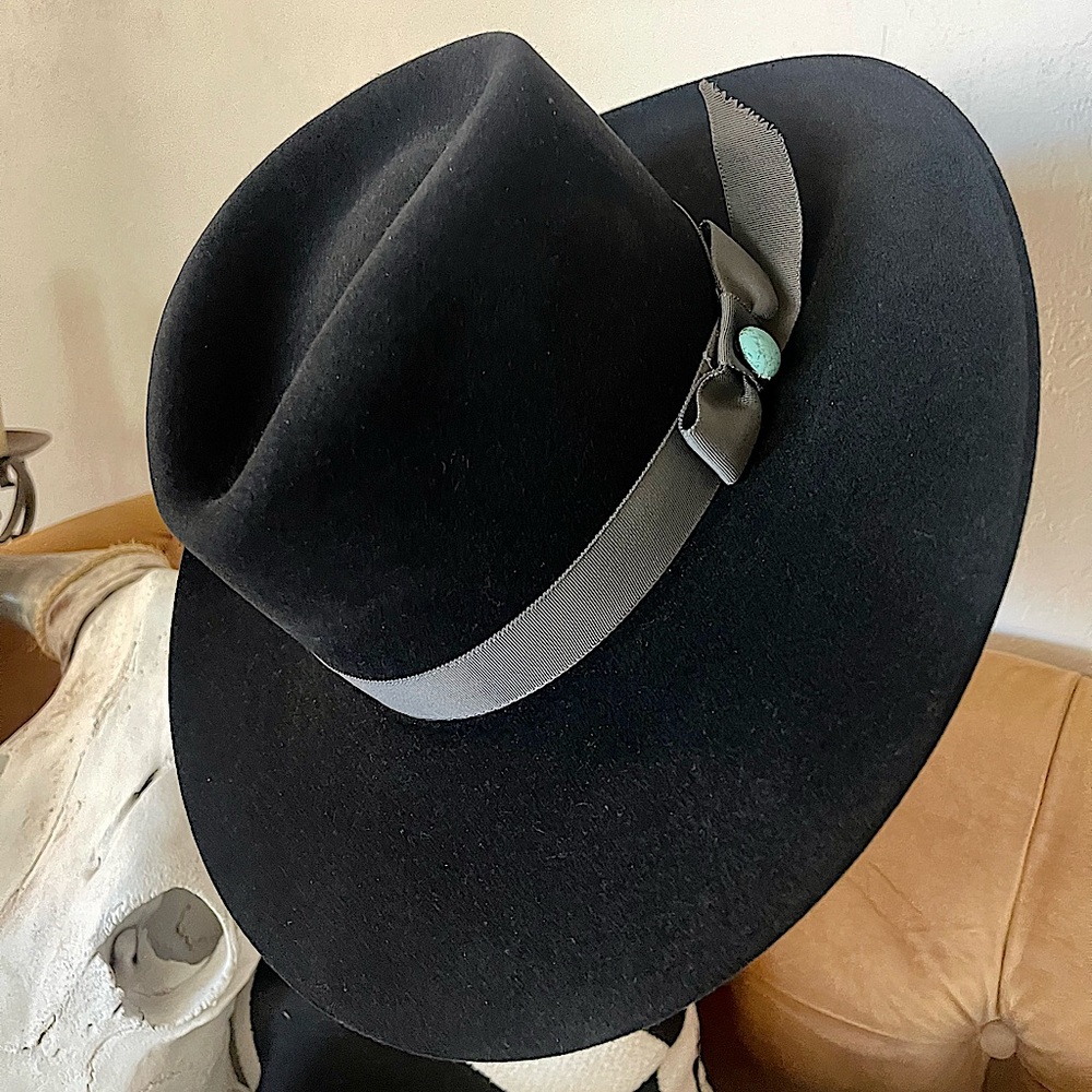 American 10x black 6 3/4 hat